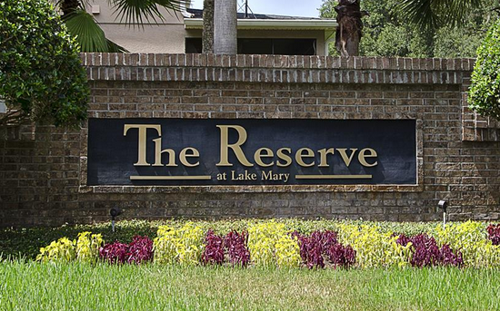 The Reserve at Lake Mary Florida